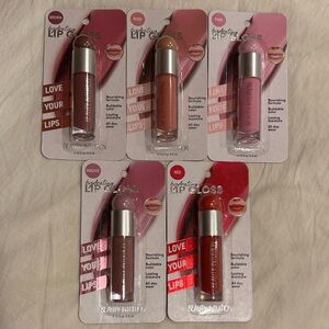 Lip Gloss Set - Mauve, Nude, Pink, Red